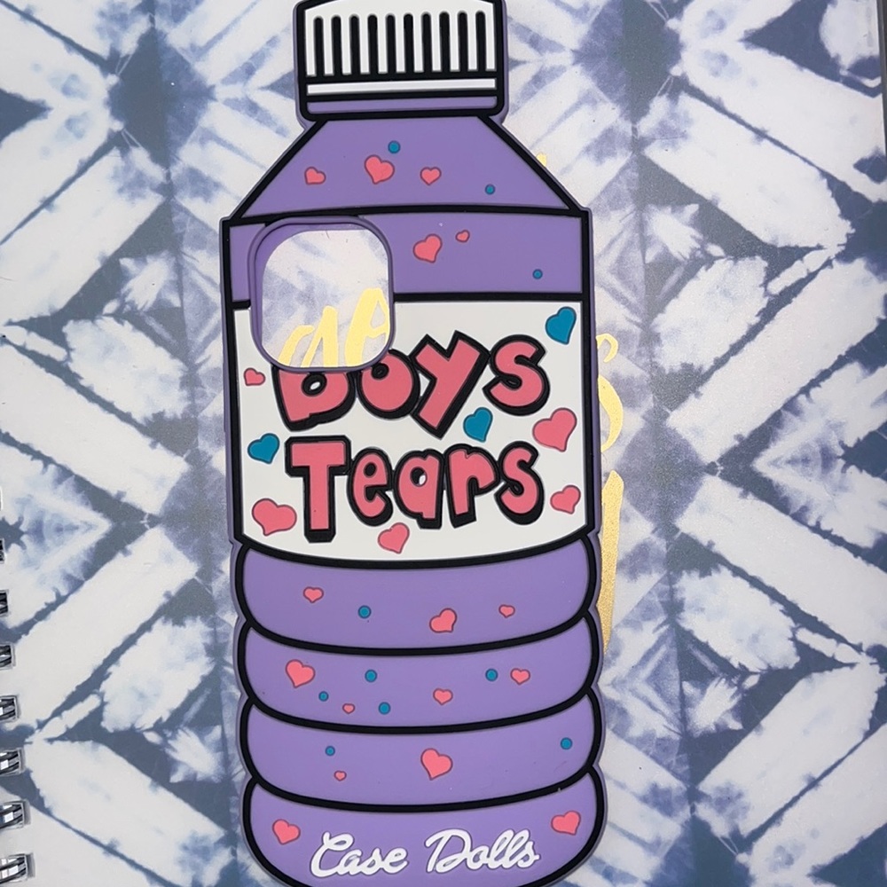 Silicone Purple Boys Tears IPhone 11 Case